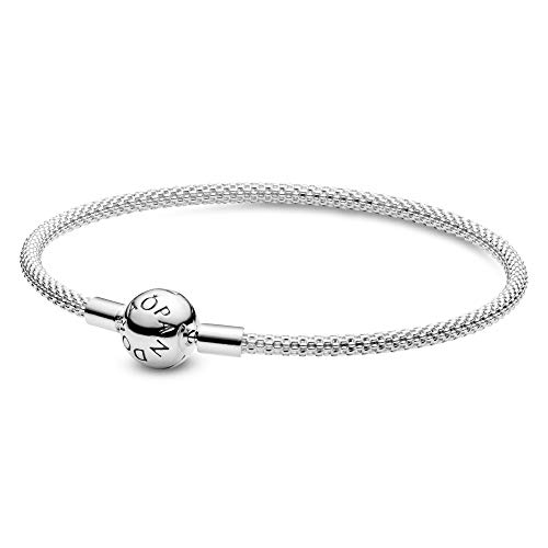 Pandora Pulsera cadena Mujer plata - 596543-17