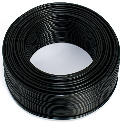 Seki - Cable para Altavoces (2 x 0,75 mm²) 0,75mm2-50m Negro