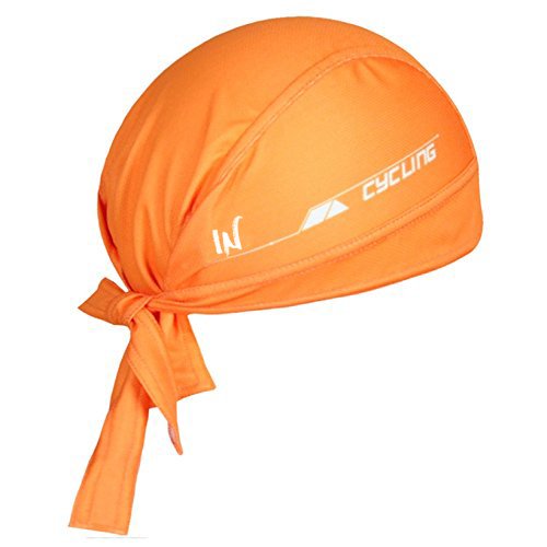 ShopINess Gorro Bandana Ciclismo (Naranja)