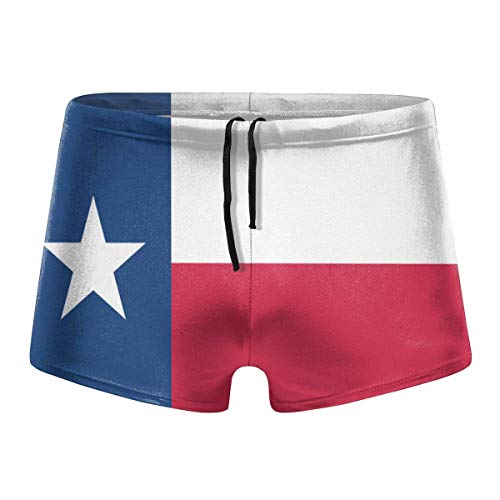 YYRR Texas State Flag Hombres Traje de baño Bikini Swim Brief Board Shorts Surf Boxer Trunks Trajes de baño