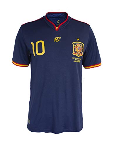 Camiseta oficial conmemorativa final Mundial Sudáfrica 2010 - dorsal 10