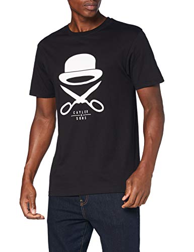 Cayler & Sons C&s Pa Icon tee Camiseta, Blk/Wht, M para Hombre