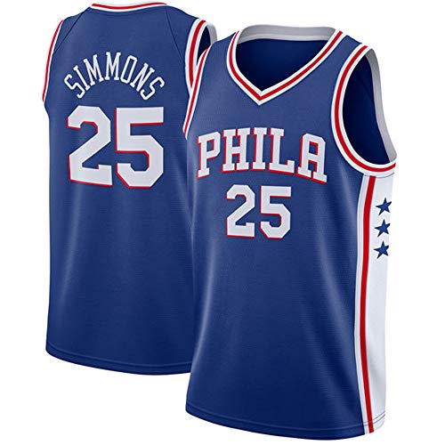 FILWS Jersey De Baloncesto Ben Simmons Jersey De Bordado Deportivo para Hombres Temporada Regular Uniformes De Baloncesto Retro Unisex Tejidos De Secado Rápido Ventilador Ropa Deportiva