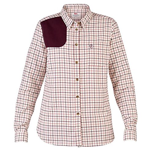 FJÄLLRÄVEN Sörmland Flannel LS Camisa, Hombre, Blanco (Chalk White), L