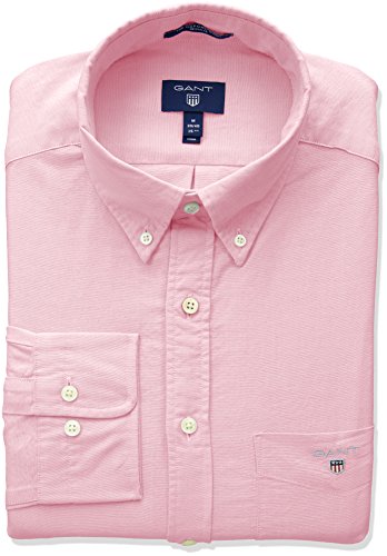 GANT The Oxford Shirt Reg BD Camisa, Rojo (Light Pink 662), XXX-Large para Hombre