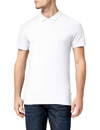 Jack & Jones  Jjebasic Polo SS Noos - Camiseta para Hombre, Blanco , Talla L