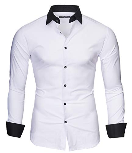 Kayhan Hombre Camisa Mailand, White (M)