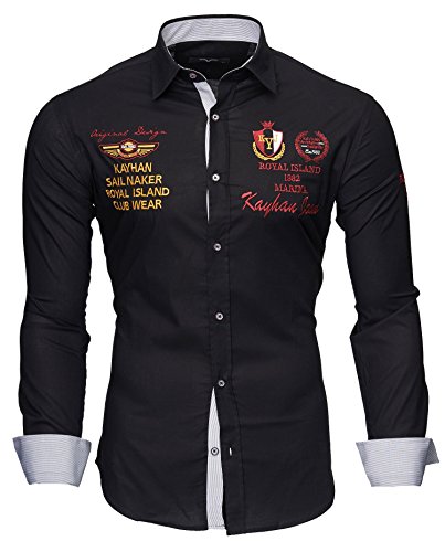 Kayhan Hombre Camisa Monaco Black (M)