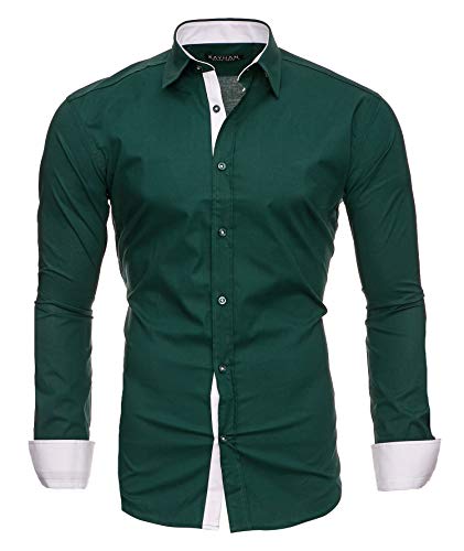 Kayhan Hombre Camisa, TwoFace Green M