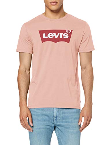 Levi's Housemark Graphic tee Camiseta, Rojo (Hm Ssnl Emb Farallon X 0259), Medium para Hombre