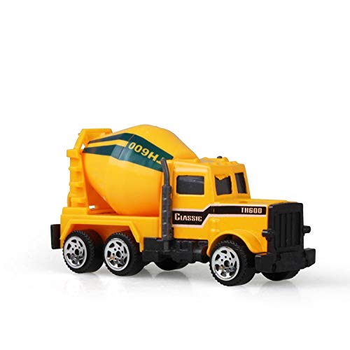 N Coche de Juguete Mini camión de fundición a presión camión de ingeniería camión de ingeniería Excavadora camión volquete camión Modelo de camión de Juguete Muchos niños Cisterna Adulto