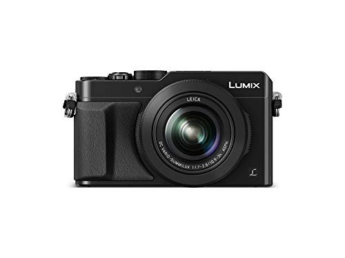 Panasonic Lumix DMC-LX100 - Cámara Compacta Premium de 12.8 MP (Sensor de 4/3", Objetivo F1.7-F2.8 de 24-75 mm, Zoom de 3X, 4K, WiFi, Raw), Color Negro