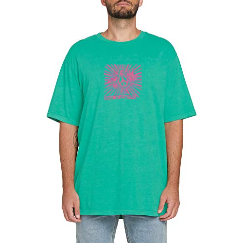 Volcom Prog Star - Camiseta de manga corta para hombre -  Verde -  X-Large