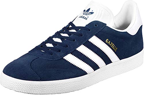 adidas Gazelle, Zapatillas de deporte Unisex Adulto, Varios colores (Collegiate Navy/White/Gold Metalic), 40 2/3 EU