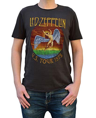 Amplified Led Zeppelin US Tour 75 Unisex T-Shirt (S)