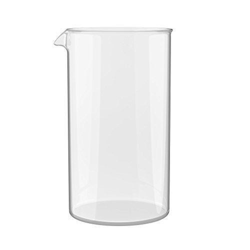 bonVIVO® - Vaso de Recambio para Todas las Prensas Francesas / Cafeteras Vendidas Comercialmente (350 ml / 0.35 l / 12 oz)