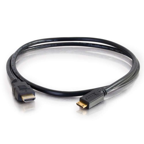 C2G Value High-Speed 3m cable HDMI HDMI Type A (Standard) HDMI Type C (Mini) Negro - Cables HDMI (3 m, HDMI Type A (Standard), HDMI Type C (Mini), Negro)