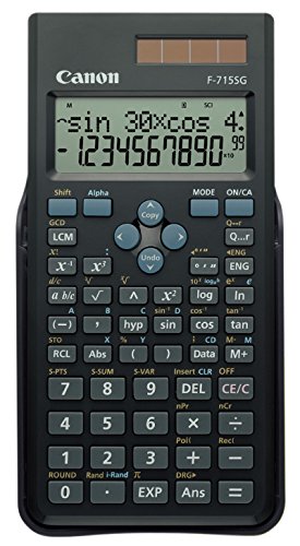 Calculadora científica Canon F-715SG Negra