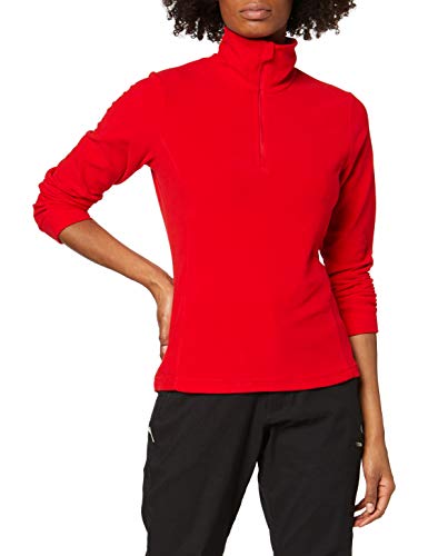 CMP Forro polar para mujer Multifunción para joven, mujer, Fleeceshirt Funktions Rolli, rojo