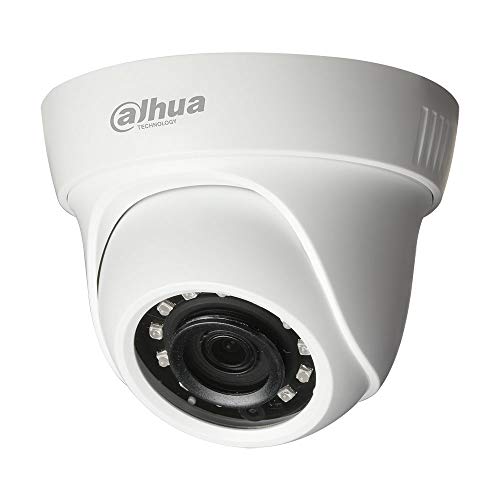 Dahua Technology HAC-HDW1200SL-0280B - Cámara Domo HDCVI 4 en 1 (2M, 1080P, IR 20m, 2.8mm, IP67) Color Blanco