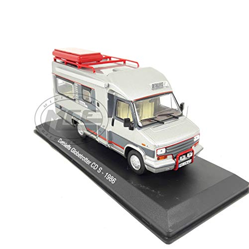 Desconocido 1/43 Autocaravana Camping Car DETHLEFFS GLOBETROTER CD S 1986 HACHETTE