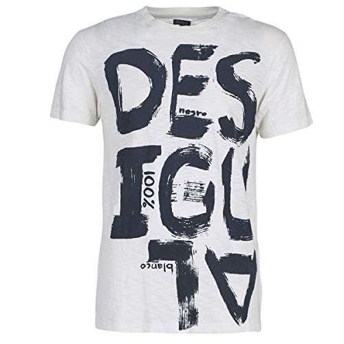 DESIGUAL DIRIAN Tops y Camisetas Hommes Blanco - XL - Camisetas Manga Corta