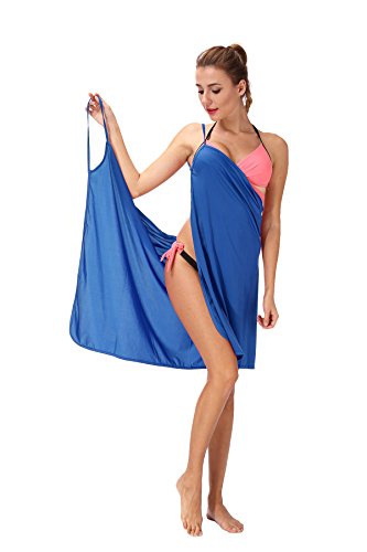 DODOING - Camisola - para mujer Azul azul celeste Talla única