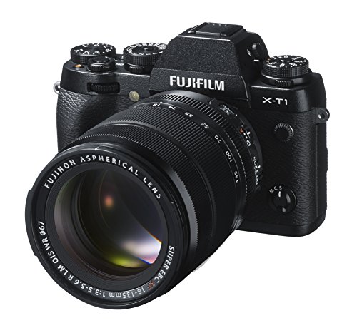 Fujifilm X-T1 - Cámara EVIL de 16.3 MP (pantalla 3", grabación de vídeo, WiFi) negro - kit cuerpo con objetivo Fujinon XF 18 - 135 mm f/3.5 - 5.6 R OIS WR