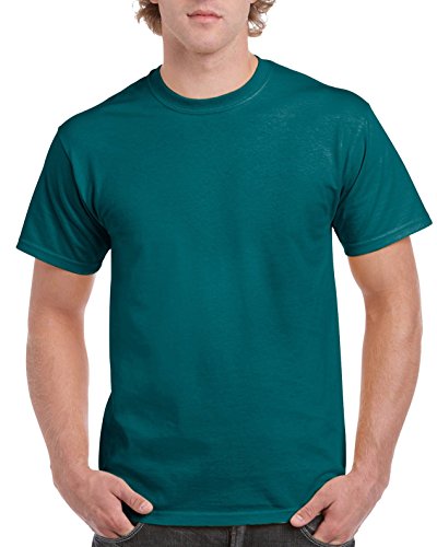 Gildan - Camisa para Hombre Azul Galápagos Azul XL