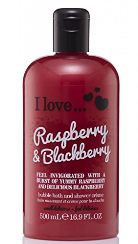 I Love... Raspberry & Blackberry Bubble Bath And Shower Creme 500ml
