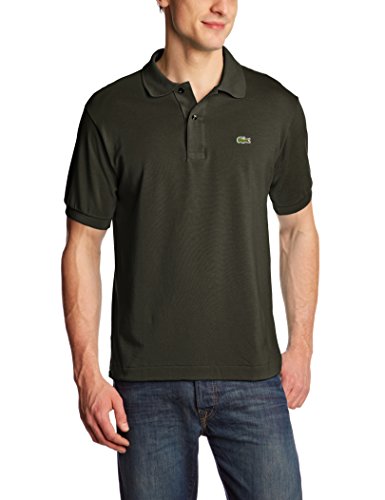 Lacoste L1212 Camiseta Polo, Marrón (Baobab), L para Hombre