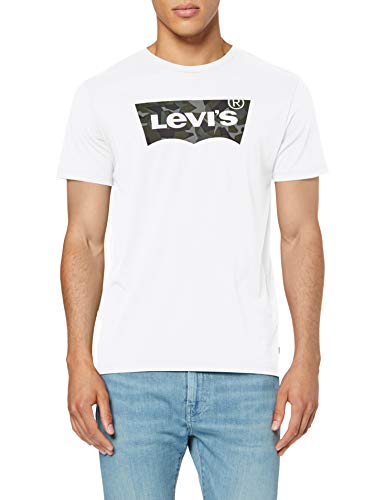 Levi's Housemark Graphic tee Camiseta, Blanco (Ssnl Hm Camo White 0249), XX-Large para Hombre