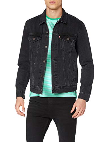 Levi's The Jacket' Chaqueta Vaquera, Negro (Liquorice Trucker 0405), Large para Hombre