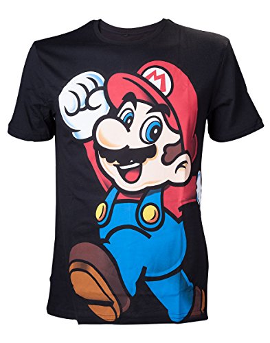 Nintendo: Super Mario Black (T-Shirt Unisex Tg. XS)