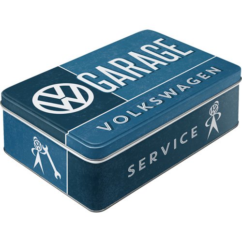 Nostalgic-Art - Caja Plana, diseño de Volkswagen VW Garage