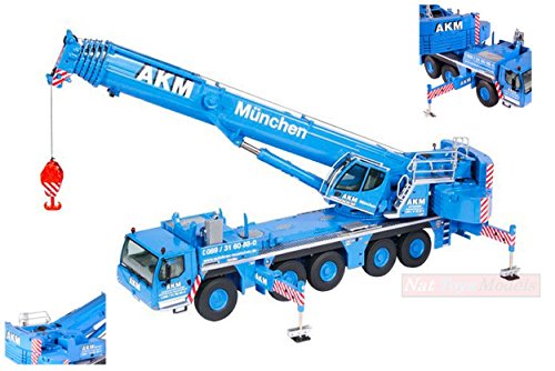 NZG NZG959-01 CAMION GRU LIEBHERR LTM1250-5.1 "AKM" MOBILCRANE 1:50 DIE CAST