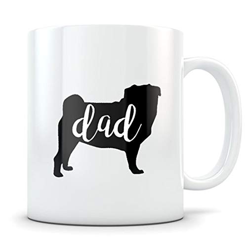 Pug Gifts para hombres, pug papá, pug, pug, papá, carlino o cachorro, regalo de carlino