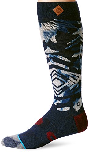 Stance A Tribe Called Shred Snow Crew Calcetines para hombre, A Tribe Called Shred Snow Crew Calcetines, Hombre, color azul marino, tamaño L/XL