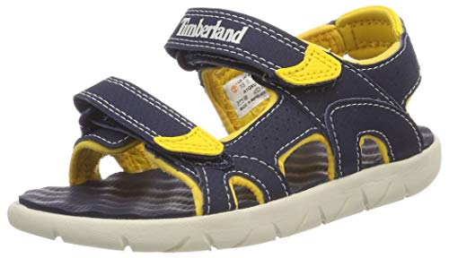 Timberland Perkins Row 2-Strap, sandale junior Descubierta Unisex niños, Azul (Black Iris), 26 EU