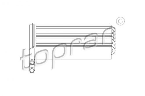 topran intercambiador de calor para interior Calefacción