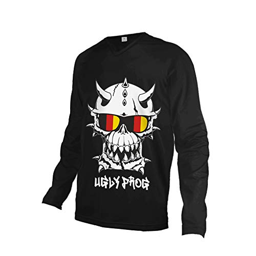 Uglyfrog Hip Hop Elemento Especial Estilo Camiseta: Biker Pray/Motero - Biker/Motocross/T-Shirt Homber/Oración/Motocicleta/Tuning/Carrera/Regalo para Motero Downhill Jersey ES19HSJFM05