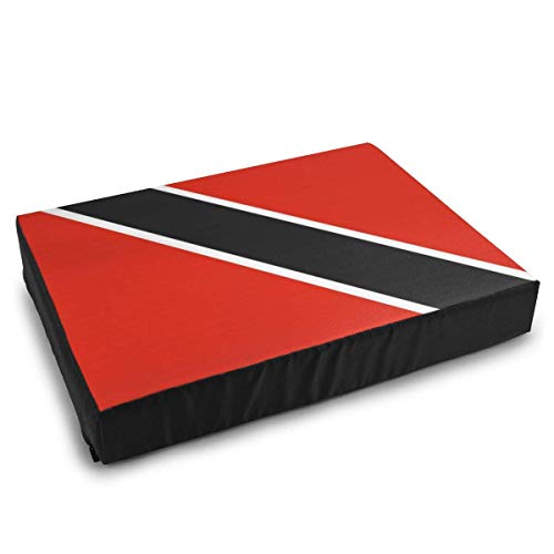 YAGEAD Ropa de Cama para Mascotas Flag of Trinidad and Tobago Camas para Perros para Perros pequeños y medianos Cojín Cama