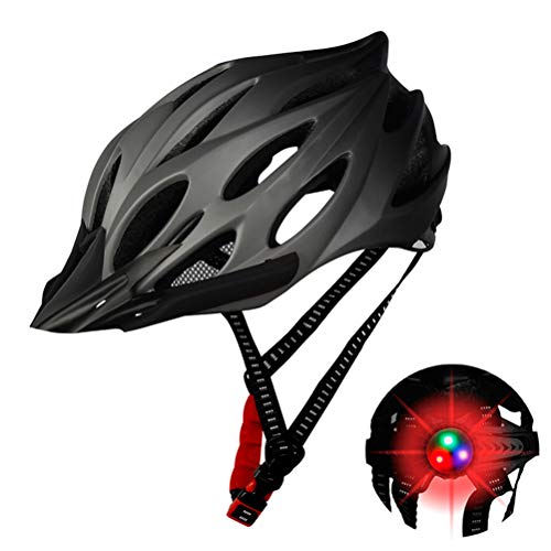 BYJIN Casco de Ciclismo Casco todopoderoso De una Pieza La montaña Autopista Bicicleta Casco Traje Sombrero Duro Unisex Color Cambio Gradual