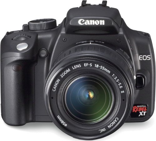 Canon EOS 350D - Cámara Réflex Digital 8 MP (Objetivo Canon EF-S 18-55mm)