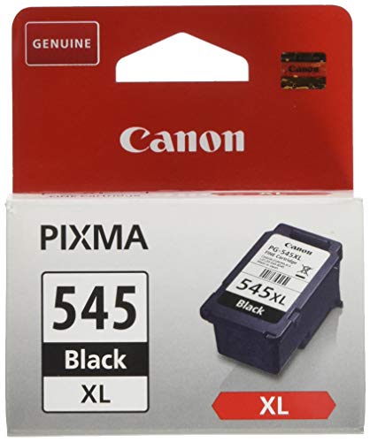 Canon PG-545XL Cartucho de tinta original Negro XL para Impresora de Inyeccion de tinta Pixma TS3150-TS3151-MX495-MG2450-MG2550-MG2550S-MG2555S-MG2950-MG3050-MG3051-MG3052-MG3053-IP2850