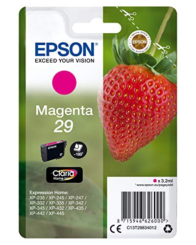 Epson C13T29834022 - Cartucho de tinta, standard, color magenta
