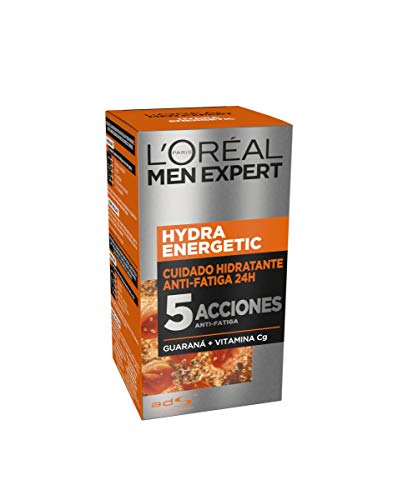 L'Oréal Paris Men Expert 24H Hydra Energetic Cuidado hidratante anti-fatiga, 50 ml