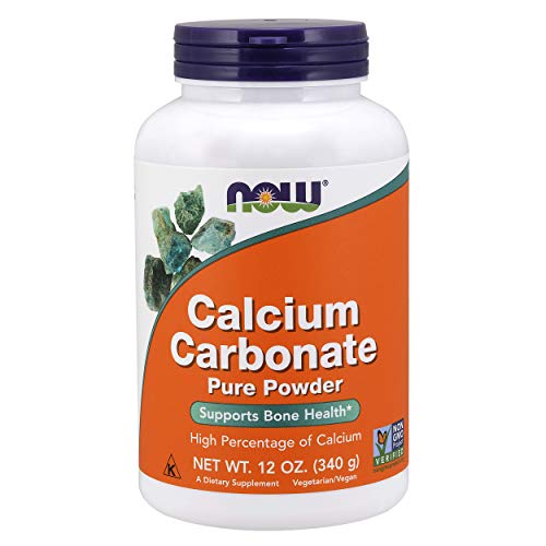 Now Foods Calcium Carbonate Pure Powder - 340 g