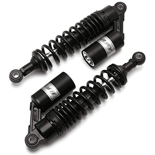 12.5" Universal Suspensión de 320 mm 7 mm de Primavera de la Motocicleta Aire Amortiguador Trasero para Honda Yamaha Suzuki ATV Scooter,All Black