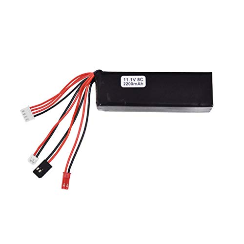 2200mAh 11.1V 8C Controlador Li-Po Batería para Walkera Devo 10 / Devo 7 / JR FUTABA JST Transmisor Li-Poly RC Batería